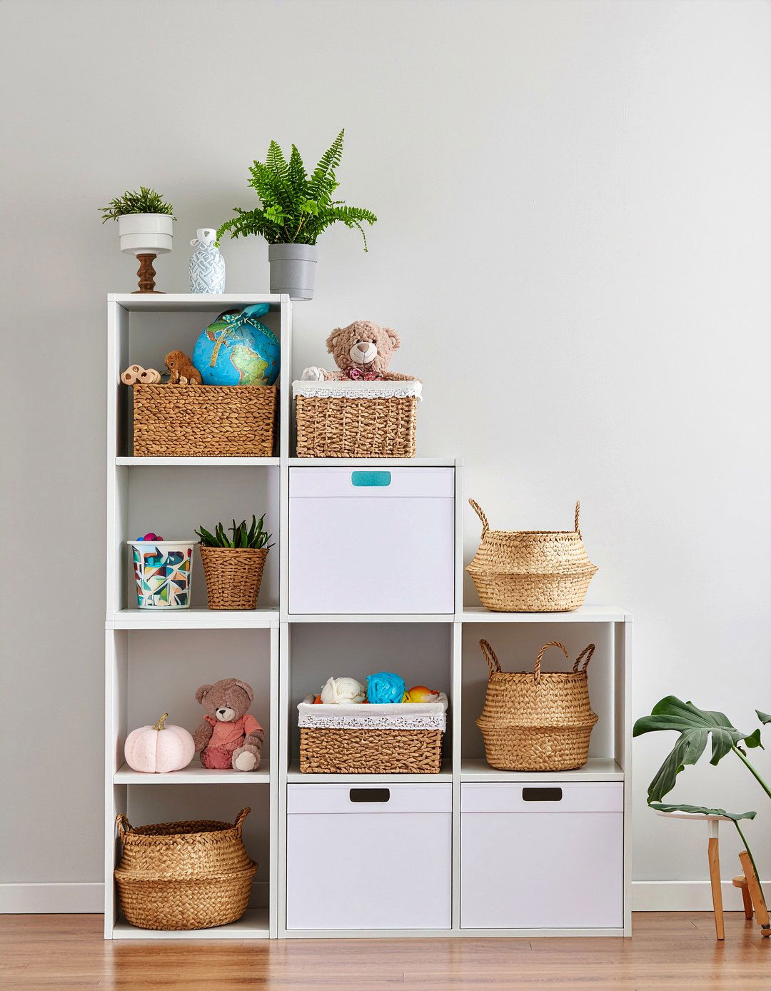 Modular cube storage system - 30 living room wall unit ideas