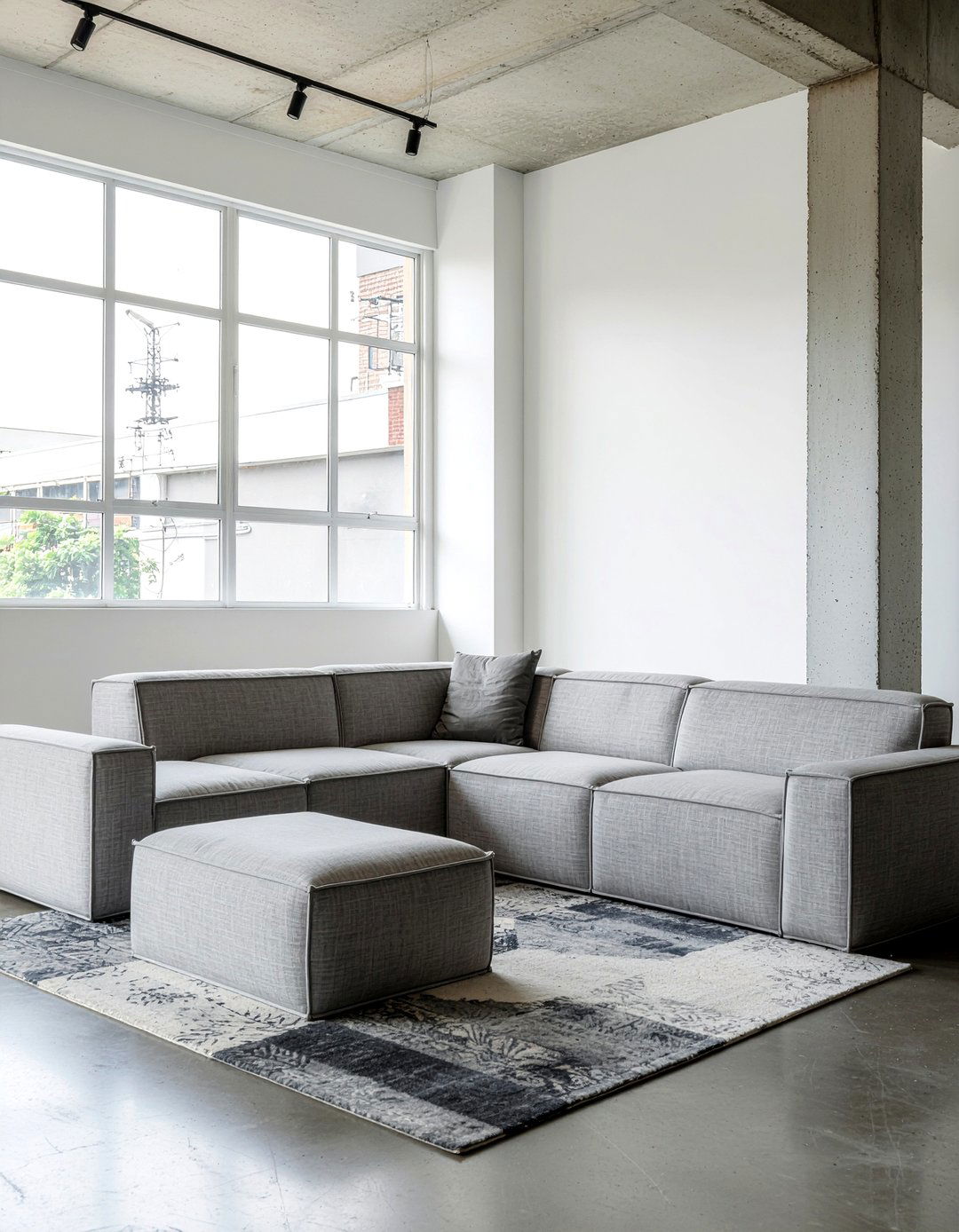 Modular fabric sofa - 30 fabric sofa living room ideas