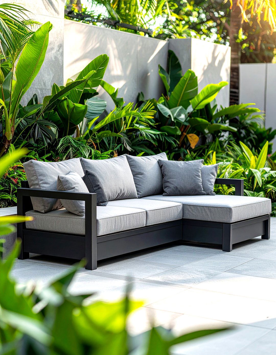 Modular patio sofa - 30 outdoor furniture ideas