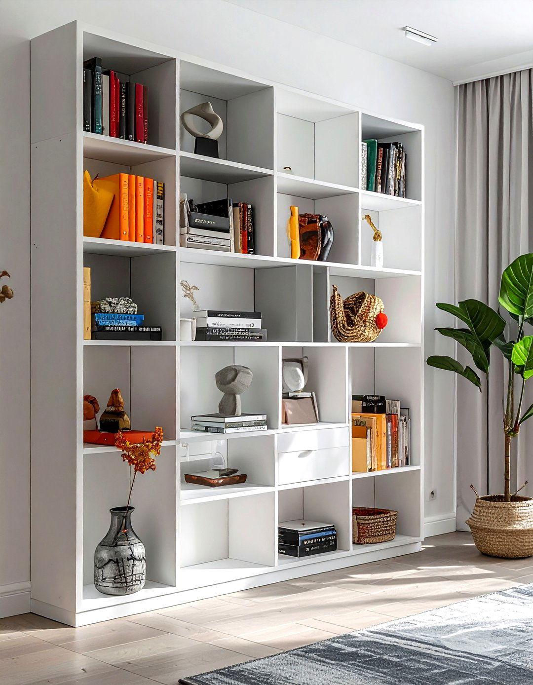 Modular wall storage - 30 living room wall storage ideas