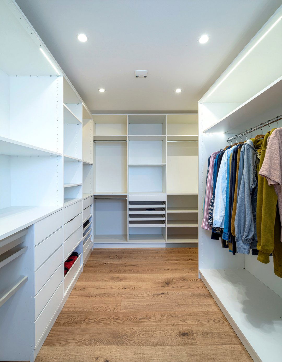 Modular wardrobe system - 30 bedroom adjustable furniture ideas