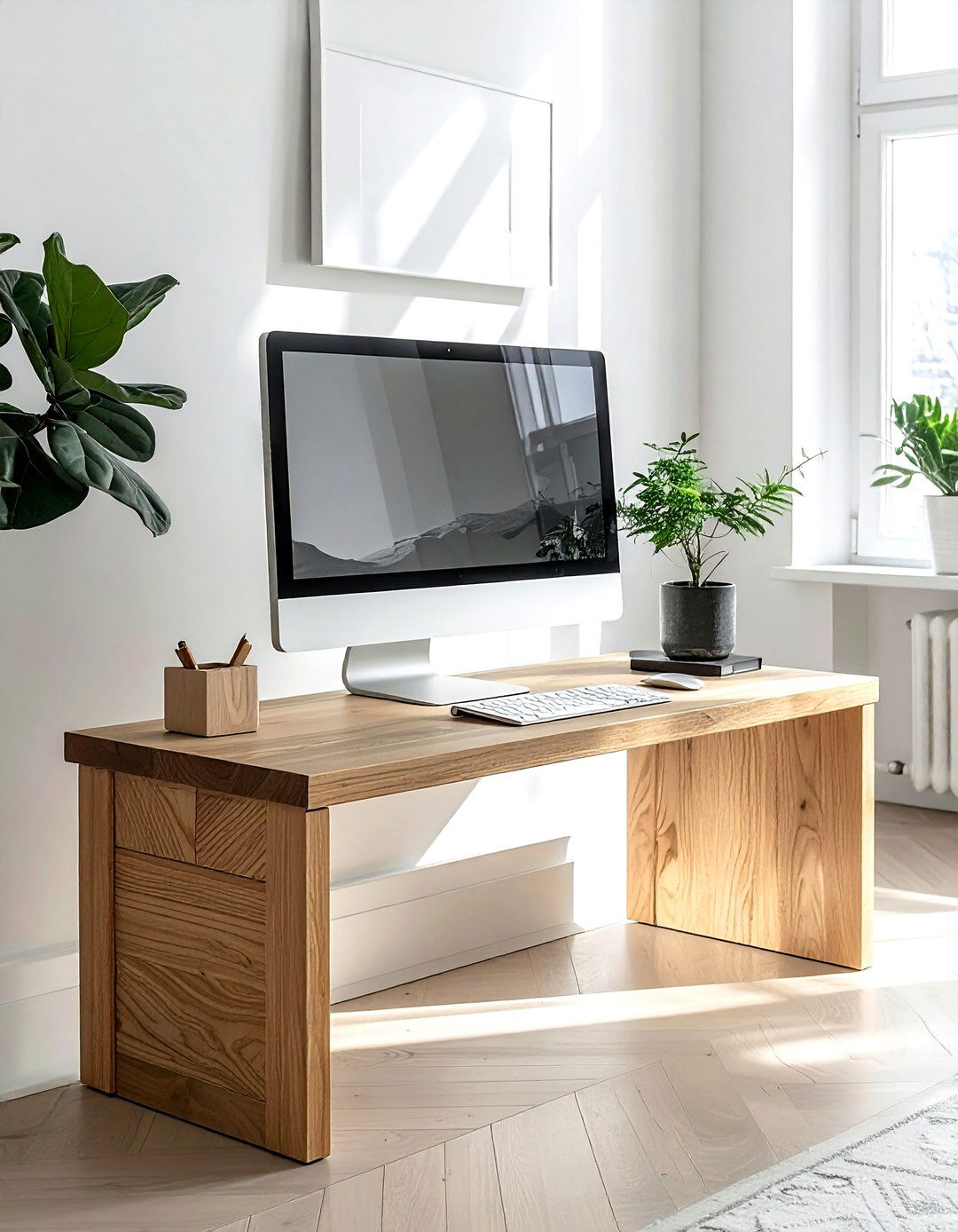 Monitor stand riser - 30 desk accessory ideas