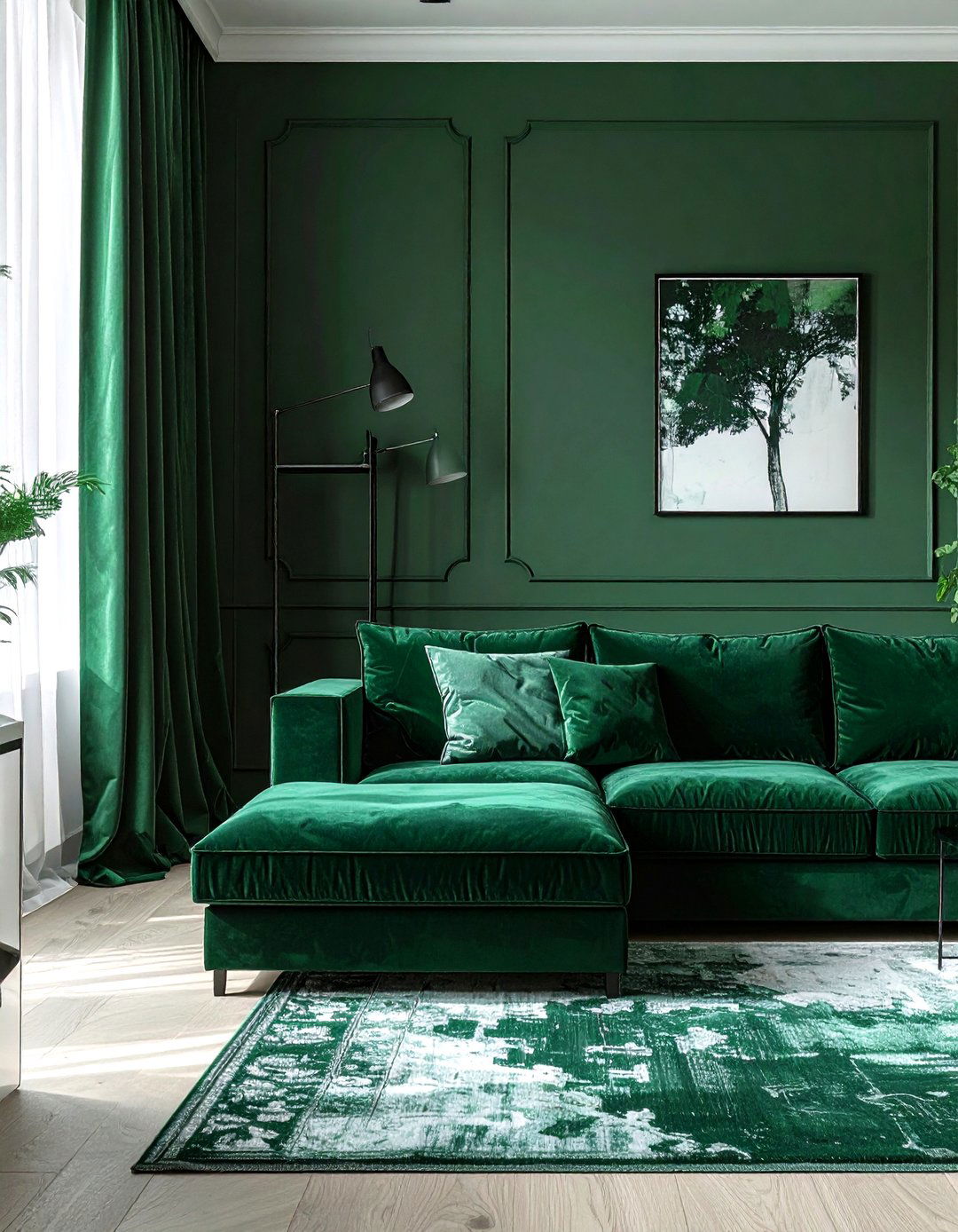 Monochromatic Living Room - 30 living room pull out couch ideas