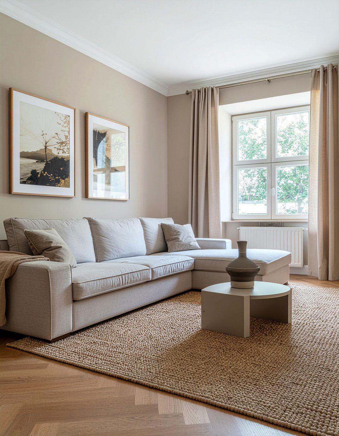 Monochromatic Room - 30 spacious living room ideas