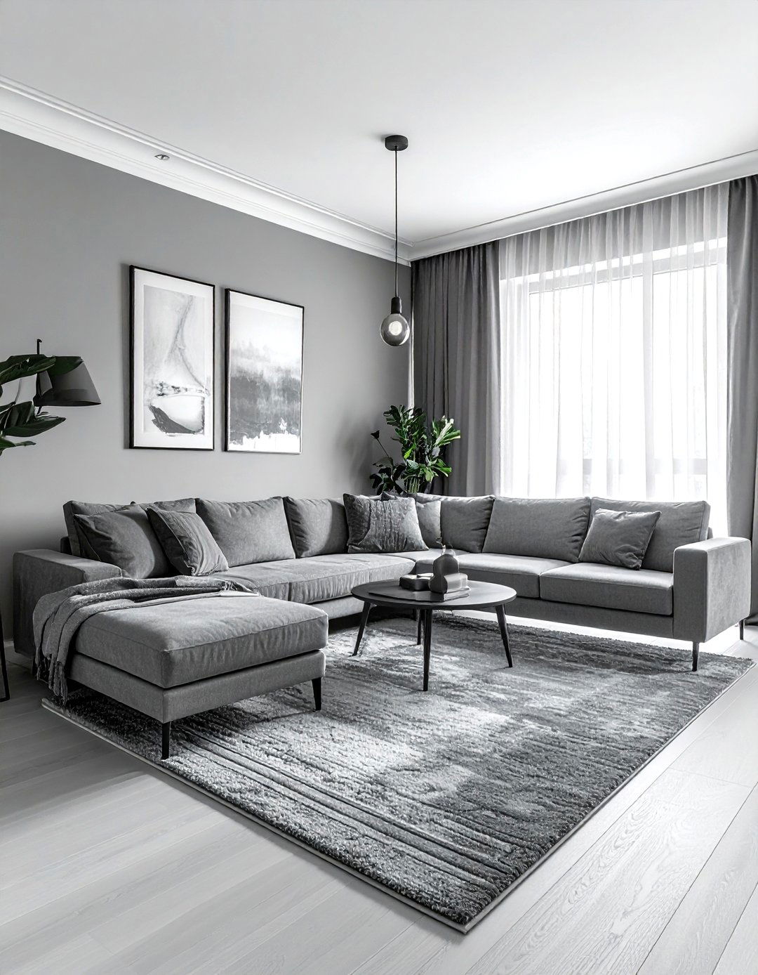 Monochromatic color palette - 30 modern clean decor ideas