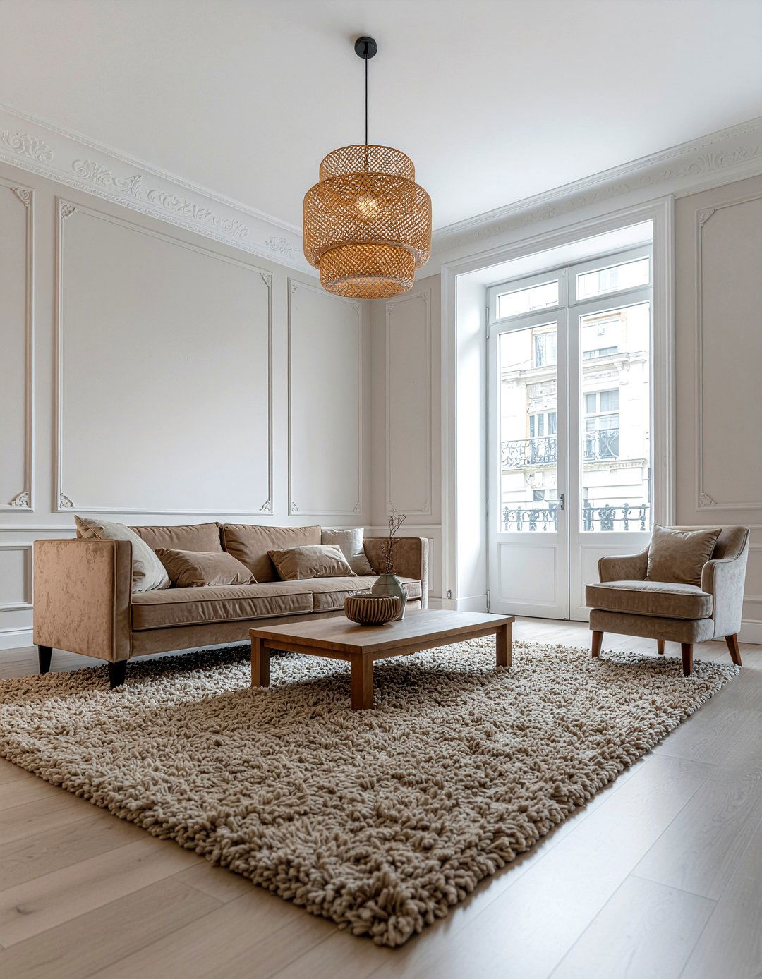 Monochromatic living room - 30 minimalist living room ideas