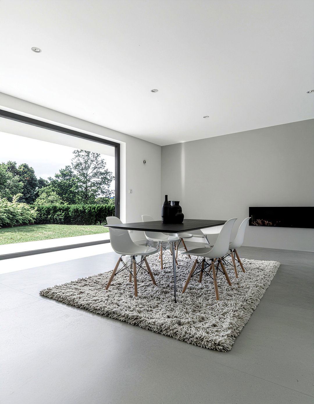 Monochrome Dining Room - 30 Australian dining room ideas