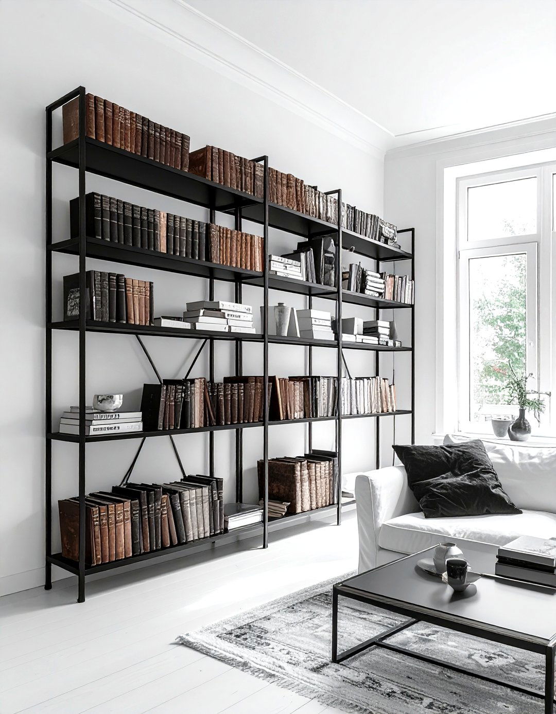 Monochrome Sketch Wallpaper - 30 accent wallpaper ideas