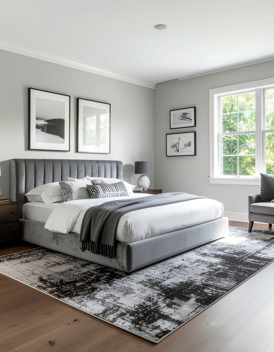 Monochrome bedroom - 30 gender neutral bedroom ideas