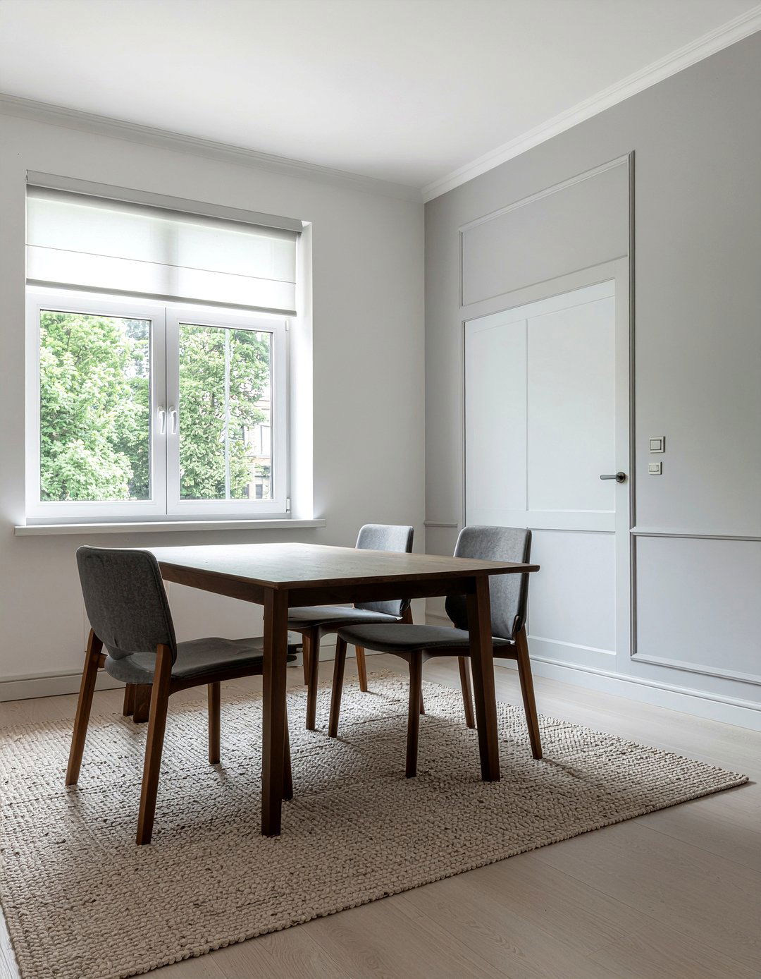 Monochrome dining room style - 30 German dining room ideas