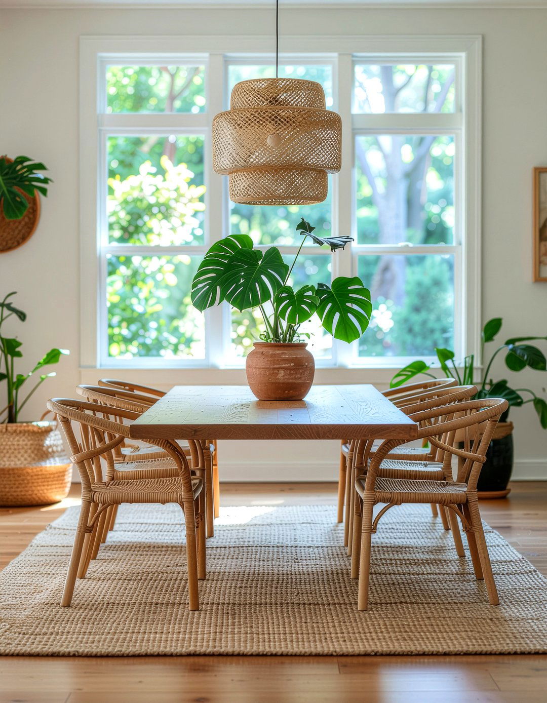 Monstera Deliciosa - 30 dining room plant ideas