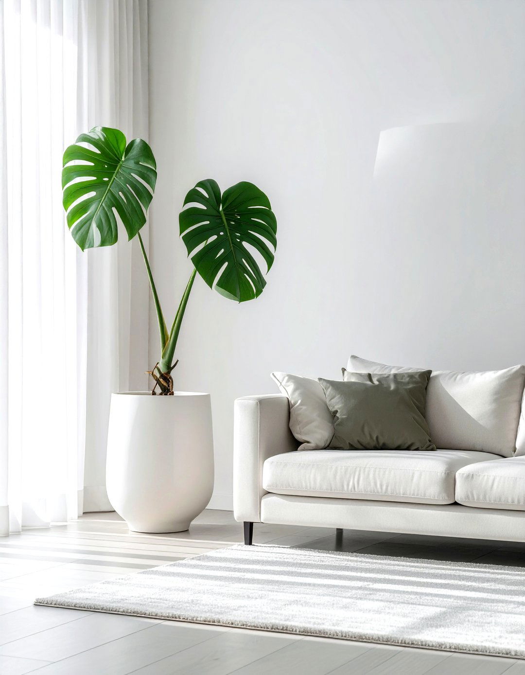 Monstera Deliciosa - 30 indoor plant ideas