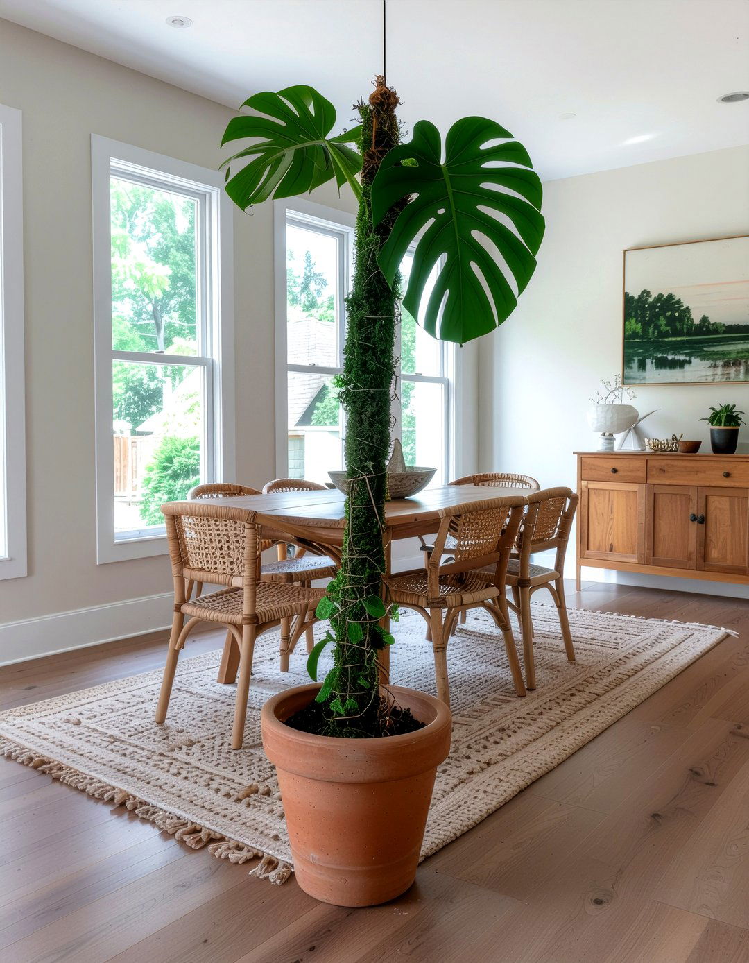 Monstera Deliciosa - 30 large plant ideas