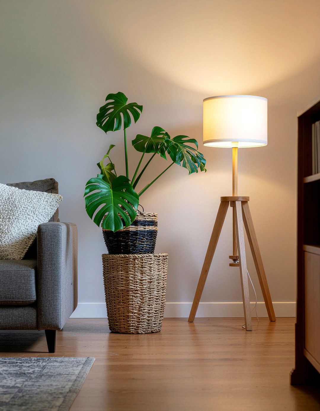 Monstera Deliciosa Low Light Placement - 30 living room monstera ideas
