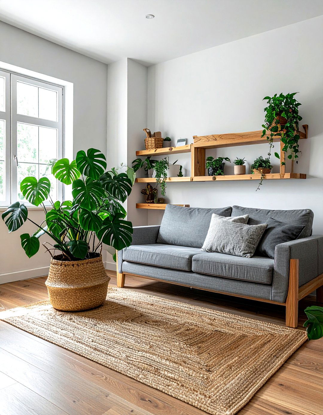 Monstera Living Room - 30 monstera decor ideas
