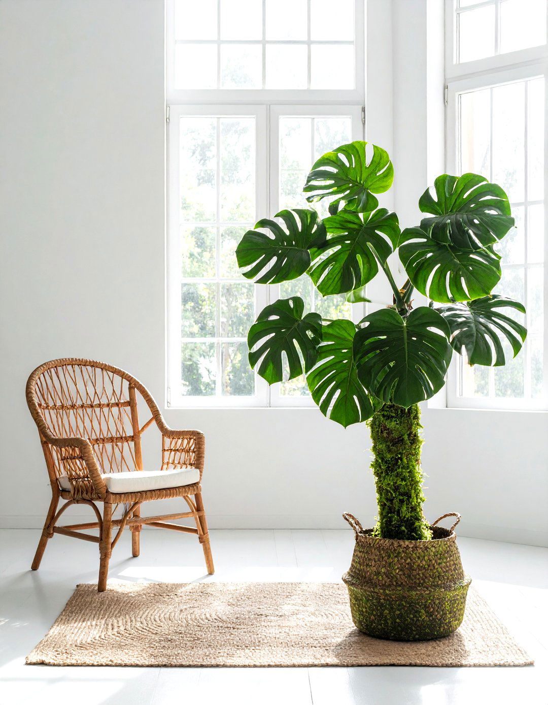 Monstera deliciosa - 30 houseplant ideas