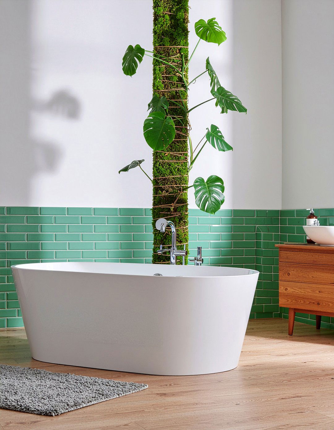 Monstera deliciosa - 30 bathroom plants that thrive in humidity