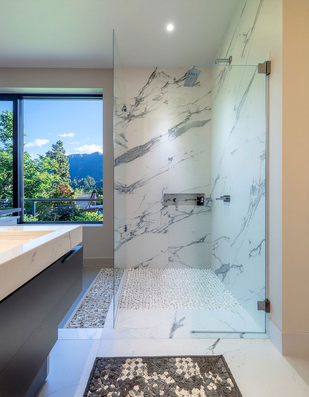 Mont Blanc Quartzite Bathroom - 30 quartzite bathroom ideas