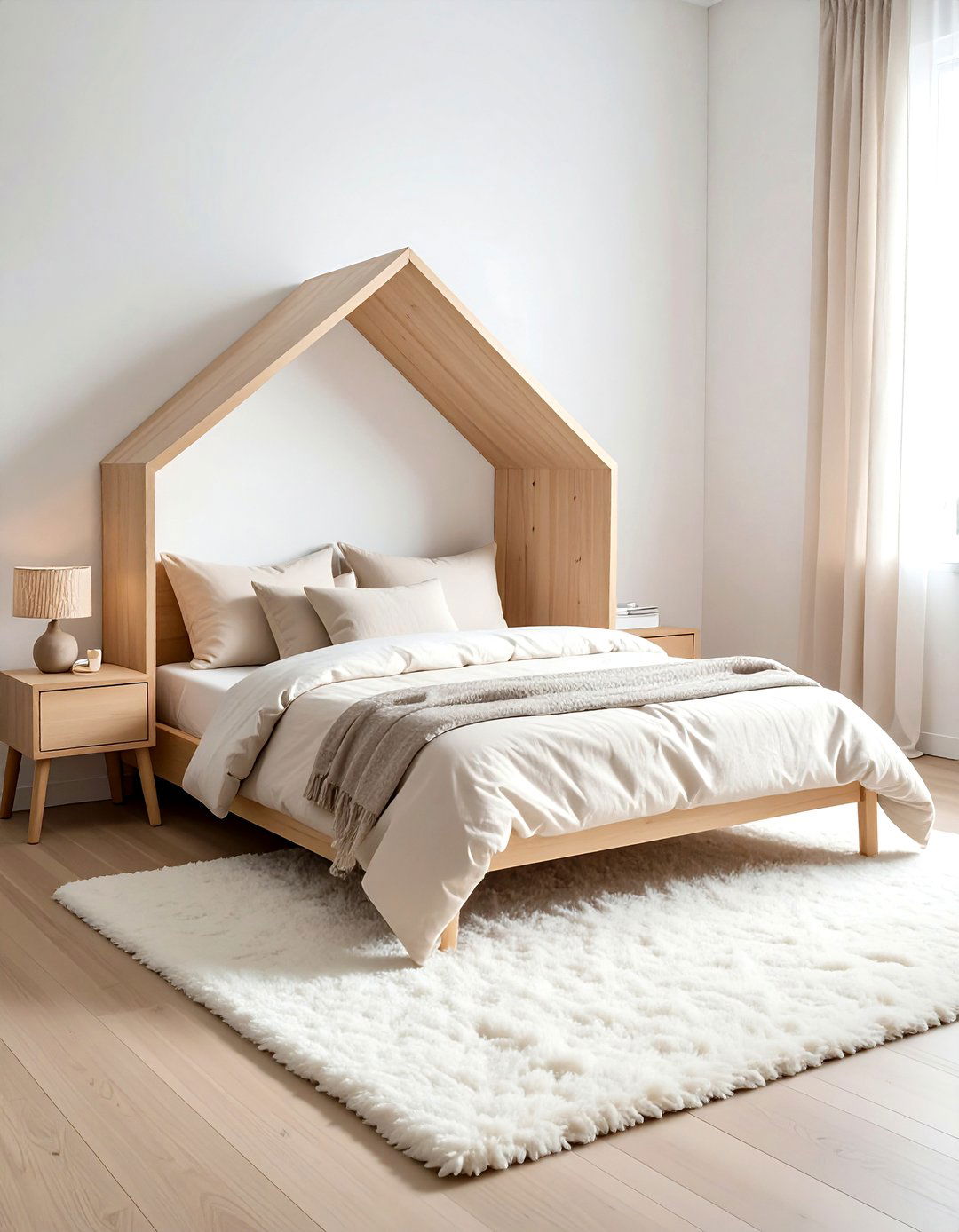 Montessori Floor Bed - 30 kids room decor ideas