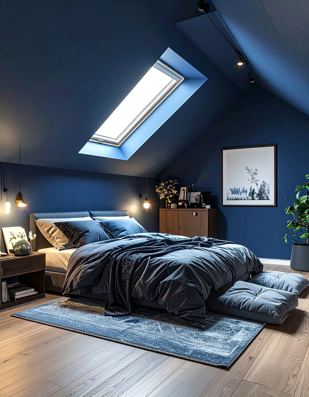 Moody Attic Bedroom - 30 moody bedroom ideas