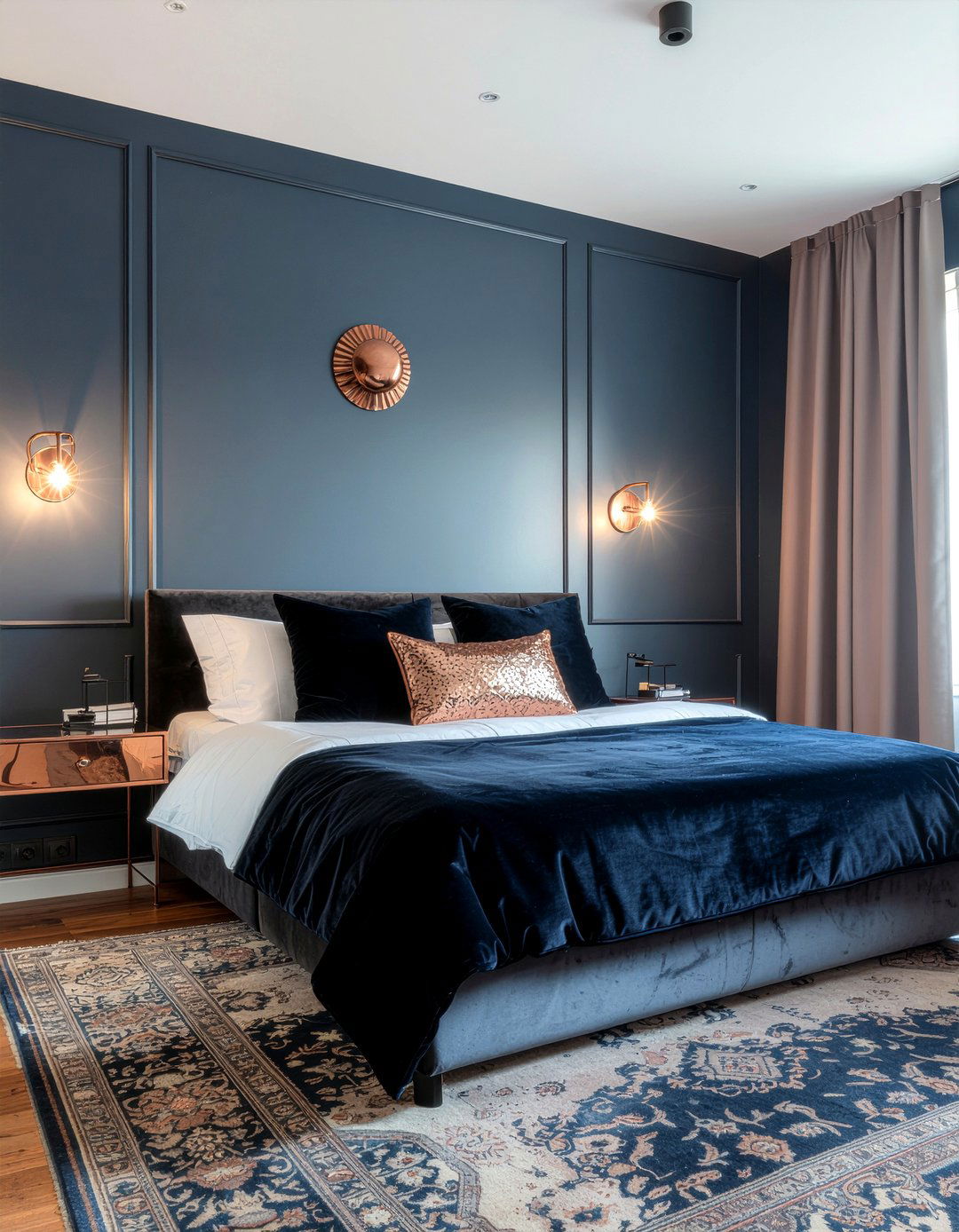 Moody Bedroom - 30 bedroom decor ideas