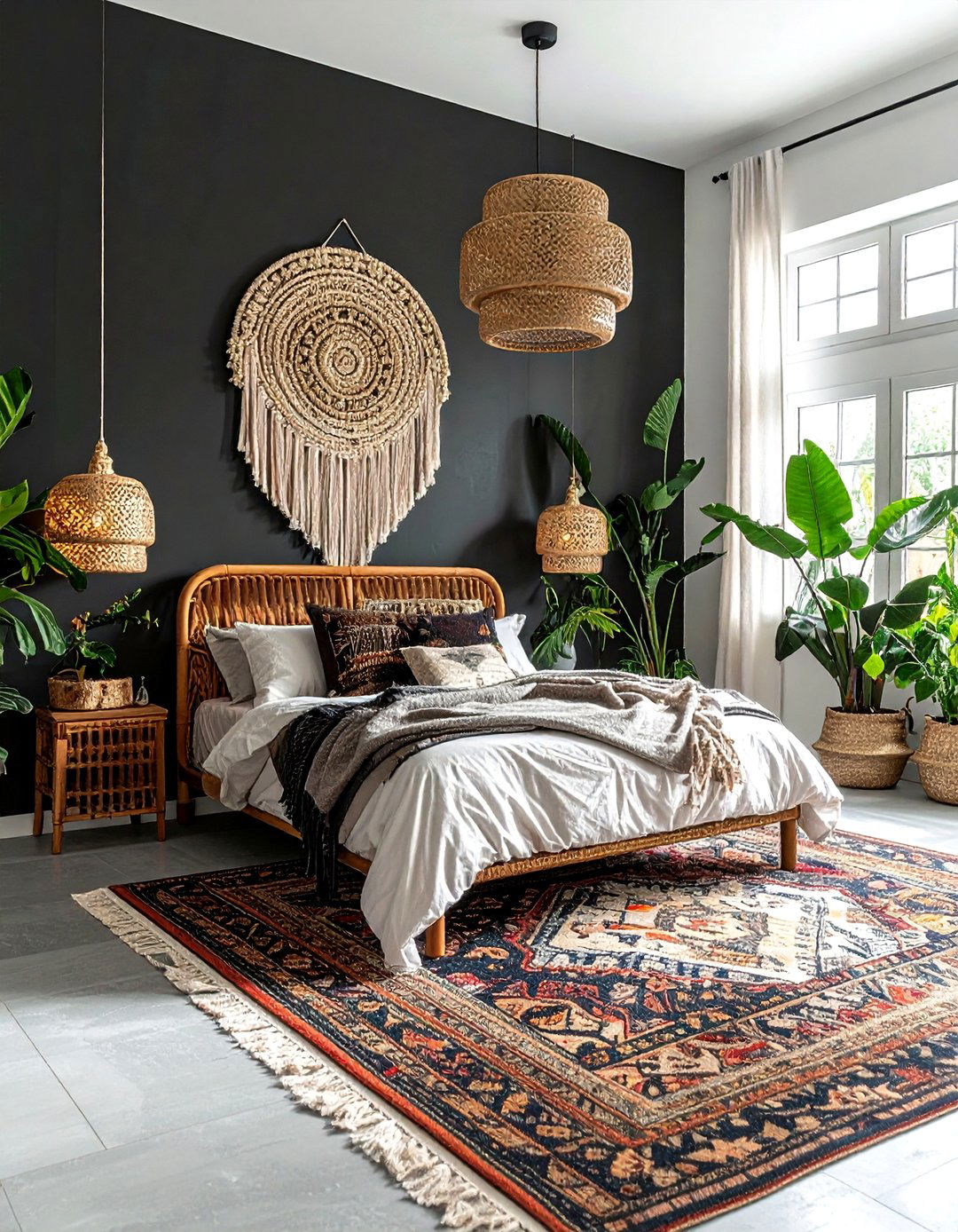 Moody Boho Bedroom - 30 moody bedroom ideas