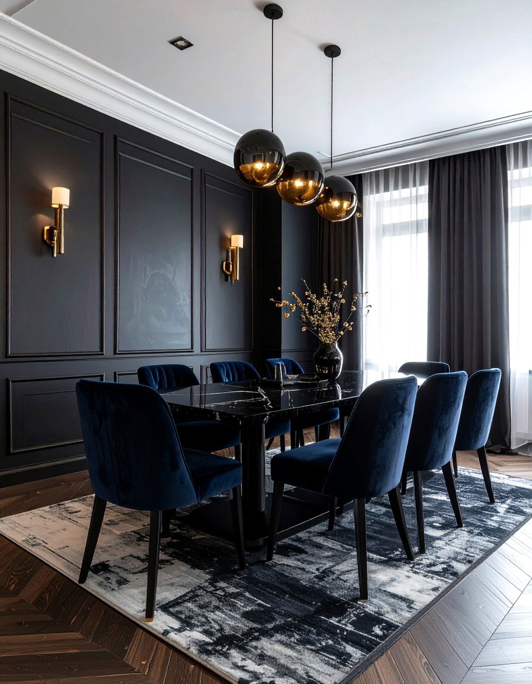 Moody Dark - 30 publication-worthy dining room ideas