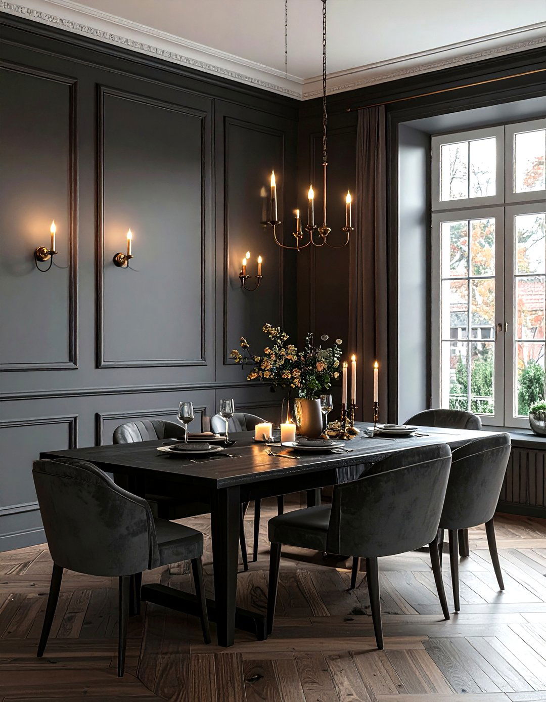 Moody Dining Room - 30 Nashville dining room ideas