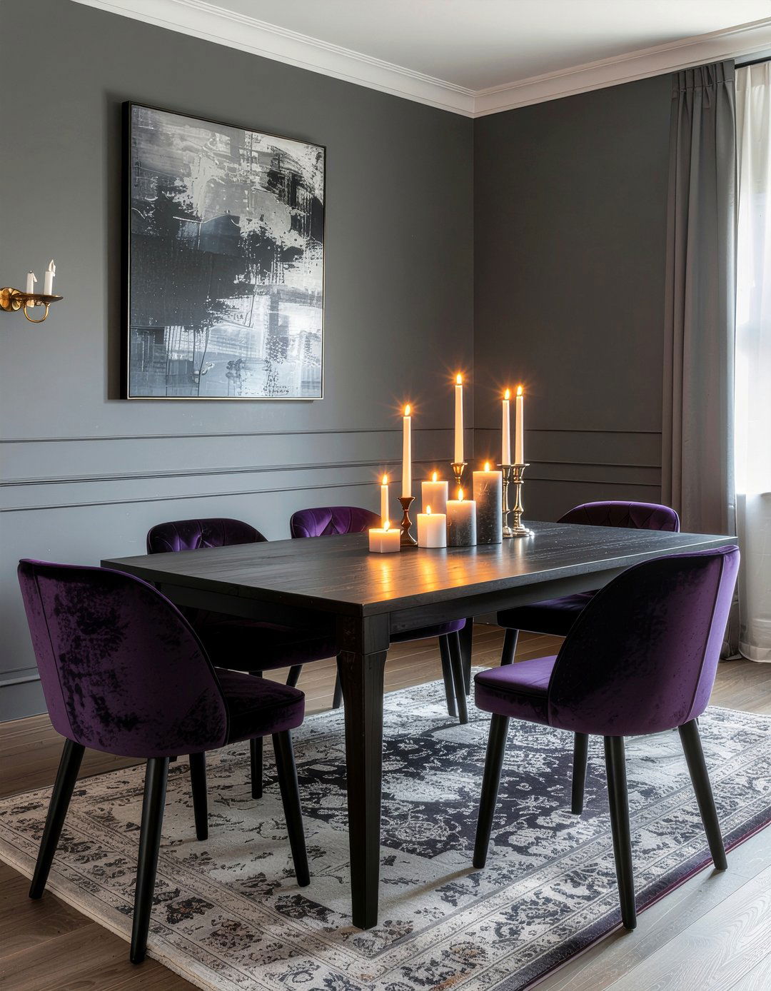 Moody Dining Room - 30 easy dining room ideas