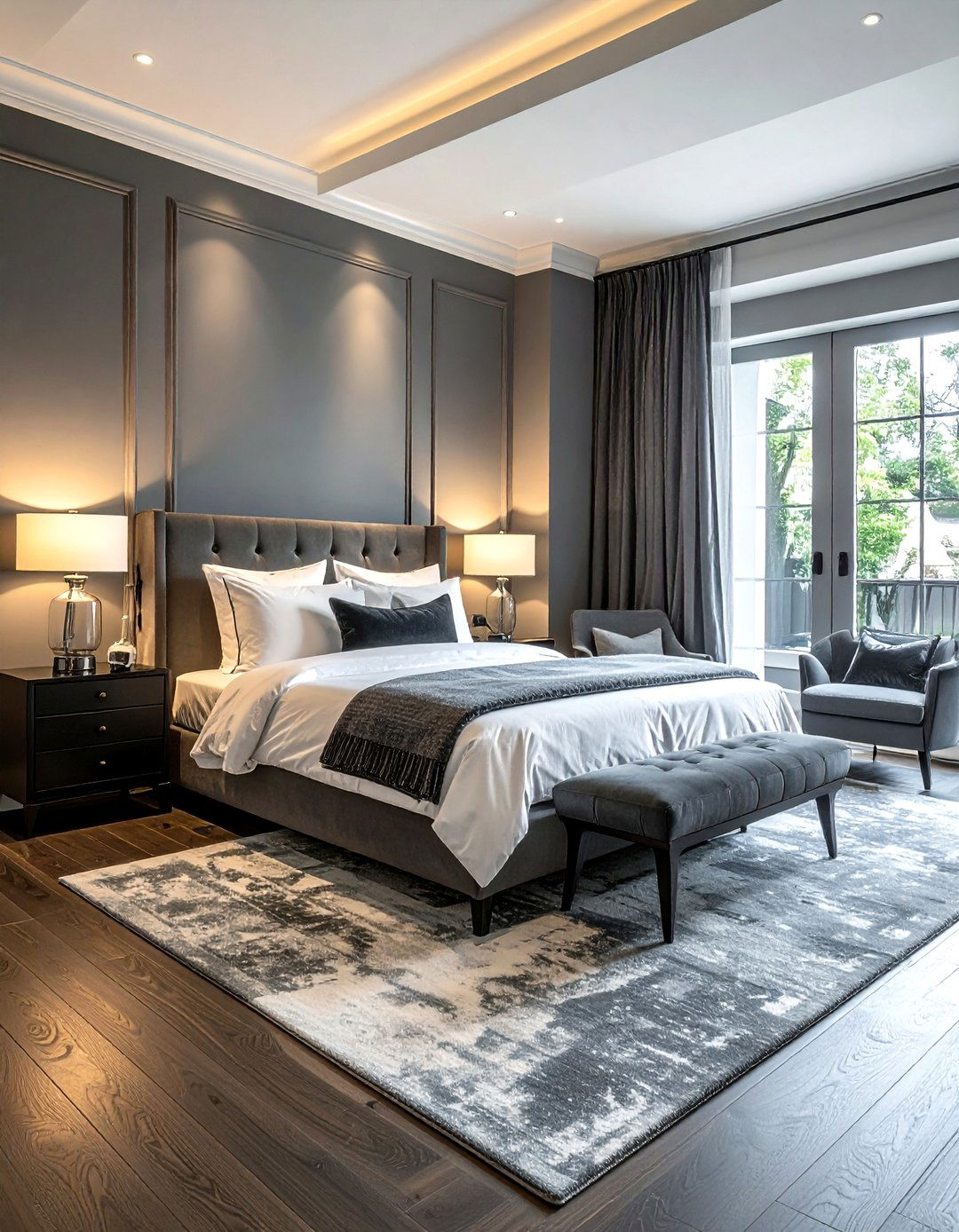 Moody Guest Bedroom - 30 moody bedroom ideas