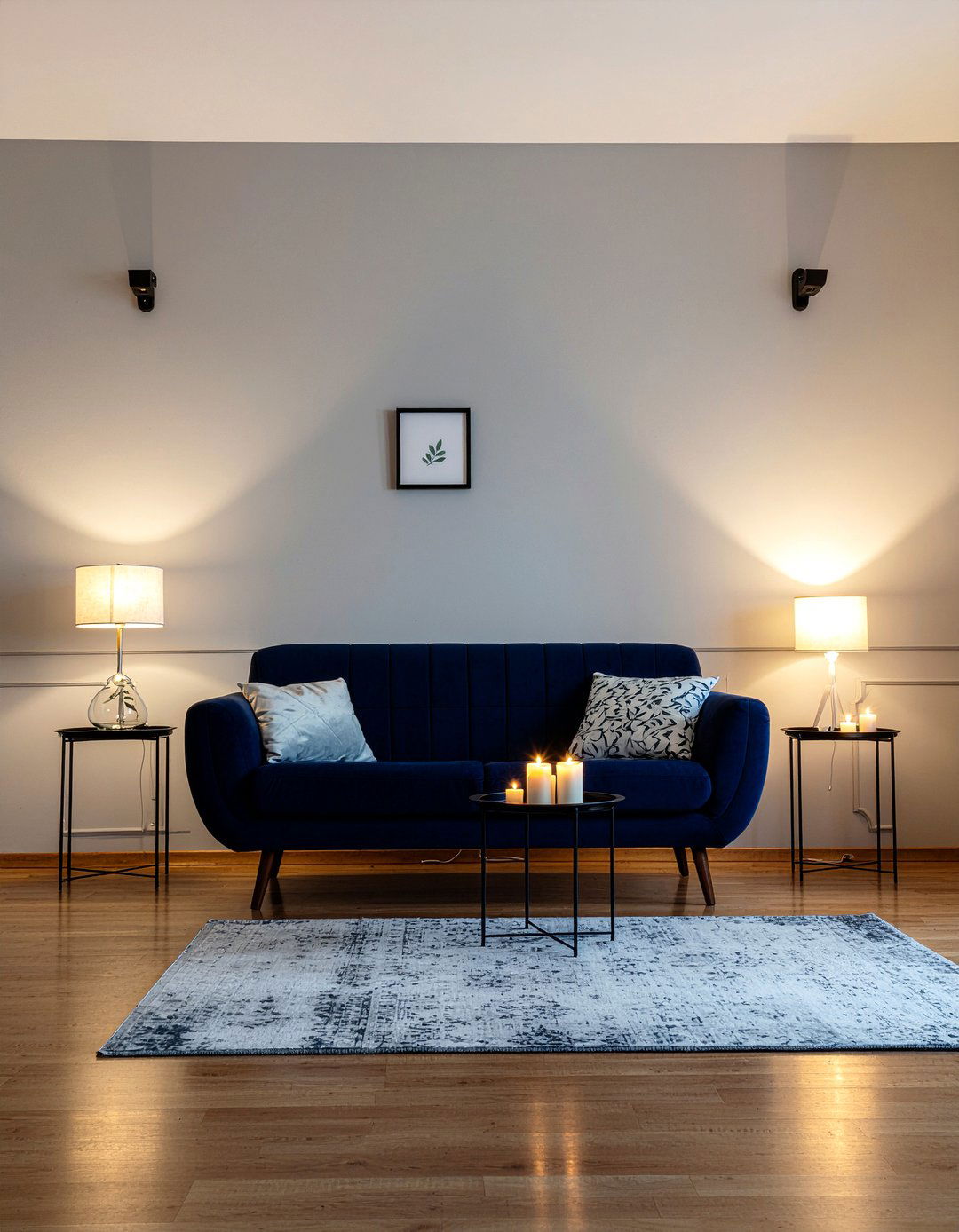 Moody Lighting Living Room - 30 magazine living room ideas