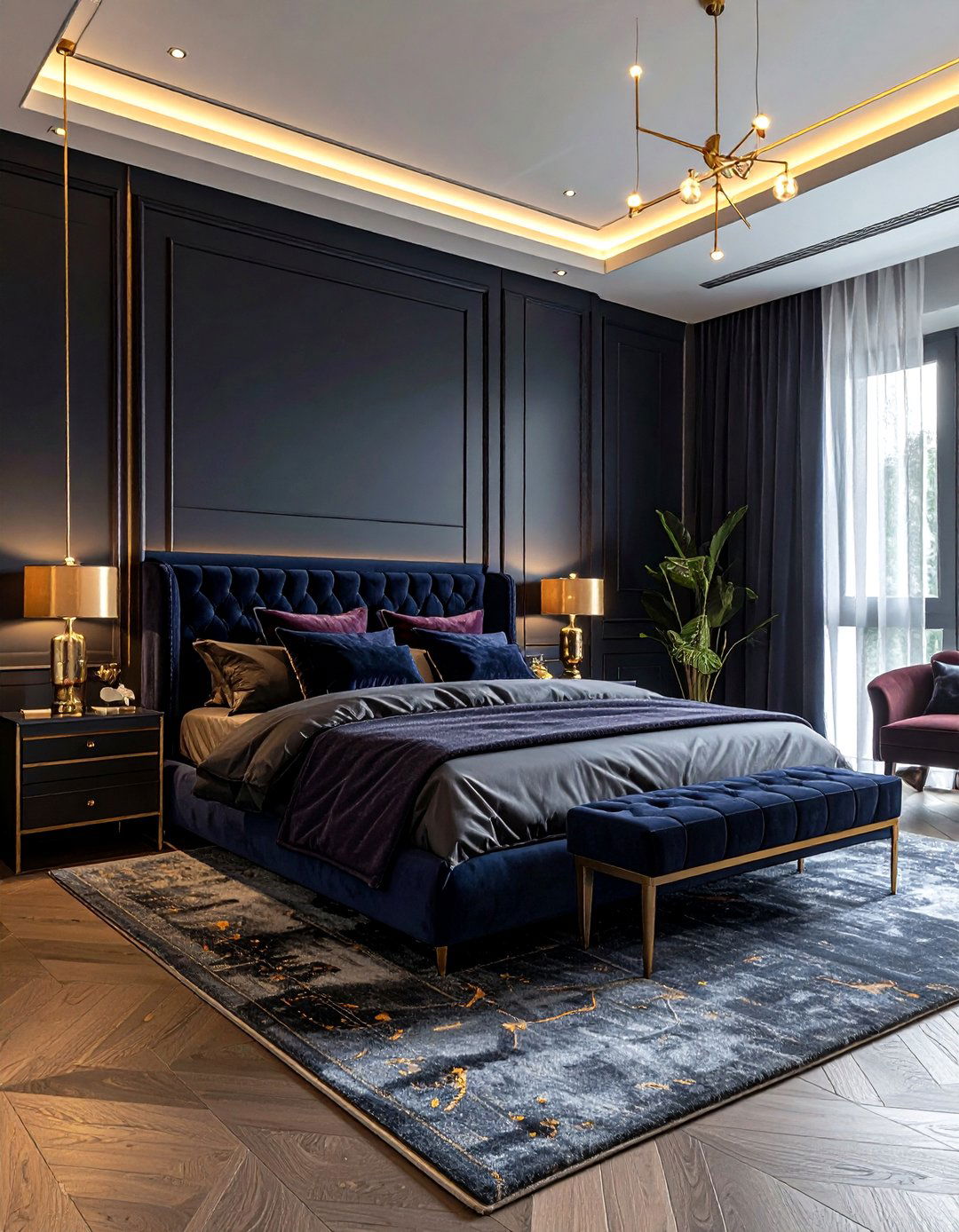 Moody Master Bedroom - 30 master bedroom ideas