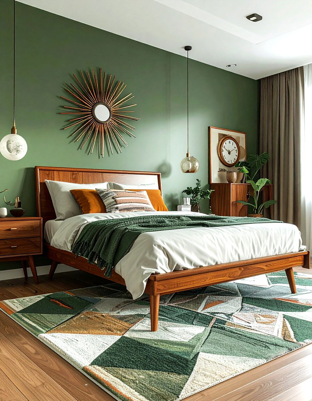 Moody Mid Century Modern Bedroom - 30 moody bedroom ideas