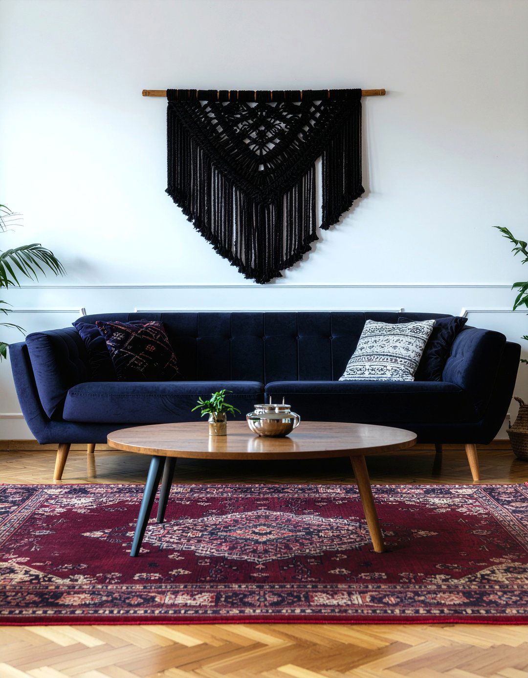 Moody bohemian style - 30 moody living room ideas