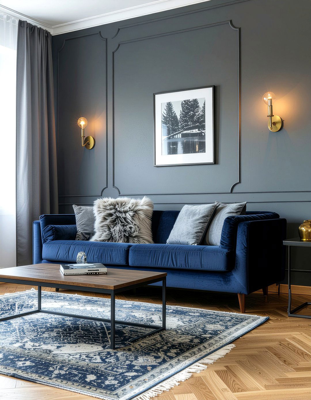 Moody living room - 30 living room aesthetic ideas