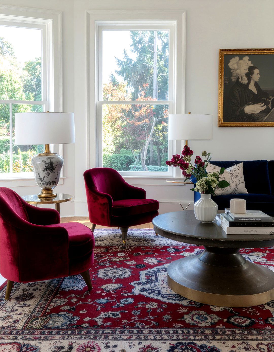 Moody maximalist decor - 30 moody living room ideas