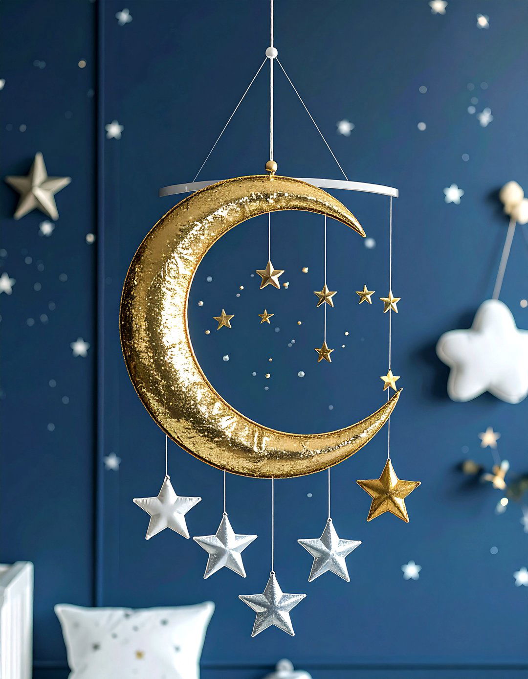 Moon And Stars Nursery Mobile - 30 nursery mobile ideas