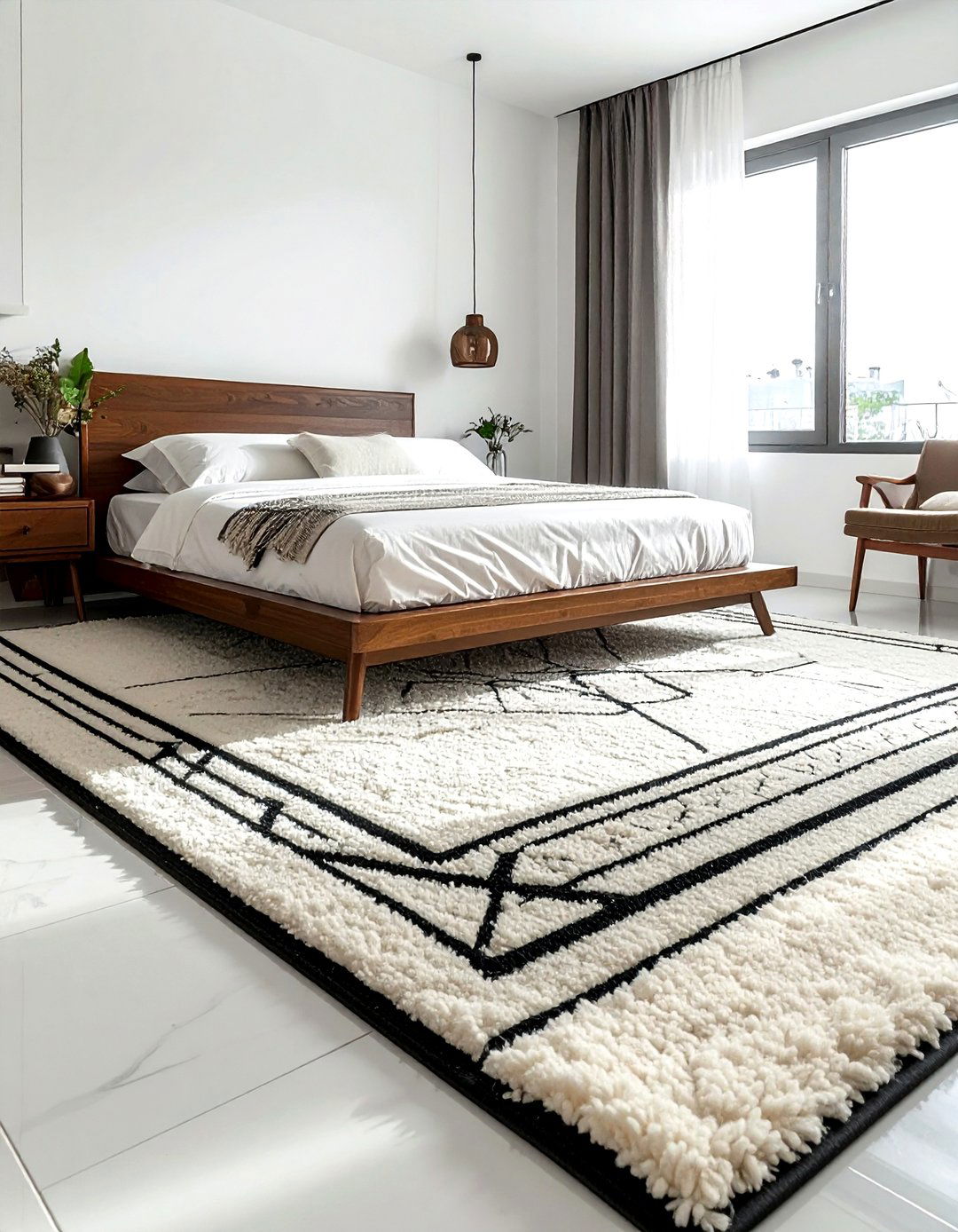 Moroccan Beni Ourain - 30 vintage rug ideas