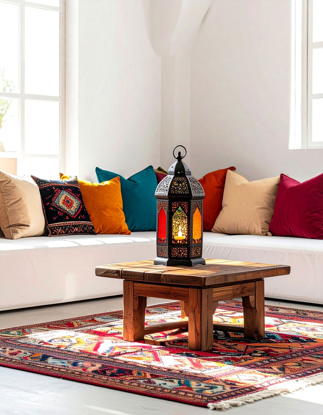 Moroccan Lantern Lamp - 30 accent lamp ideas