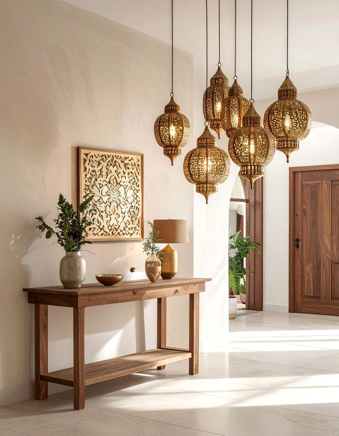 Moroccan Lantern Lighting - 30 Moroccan pattern decor ideas