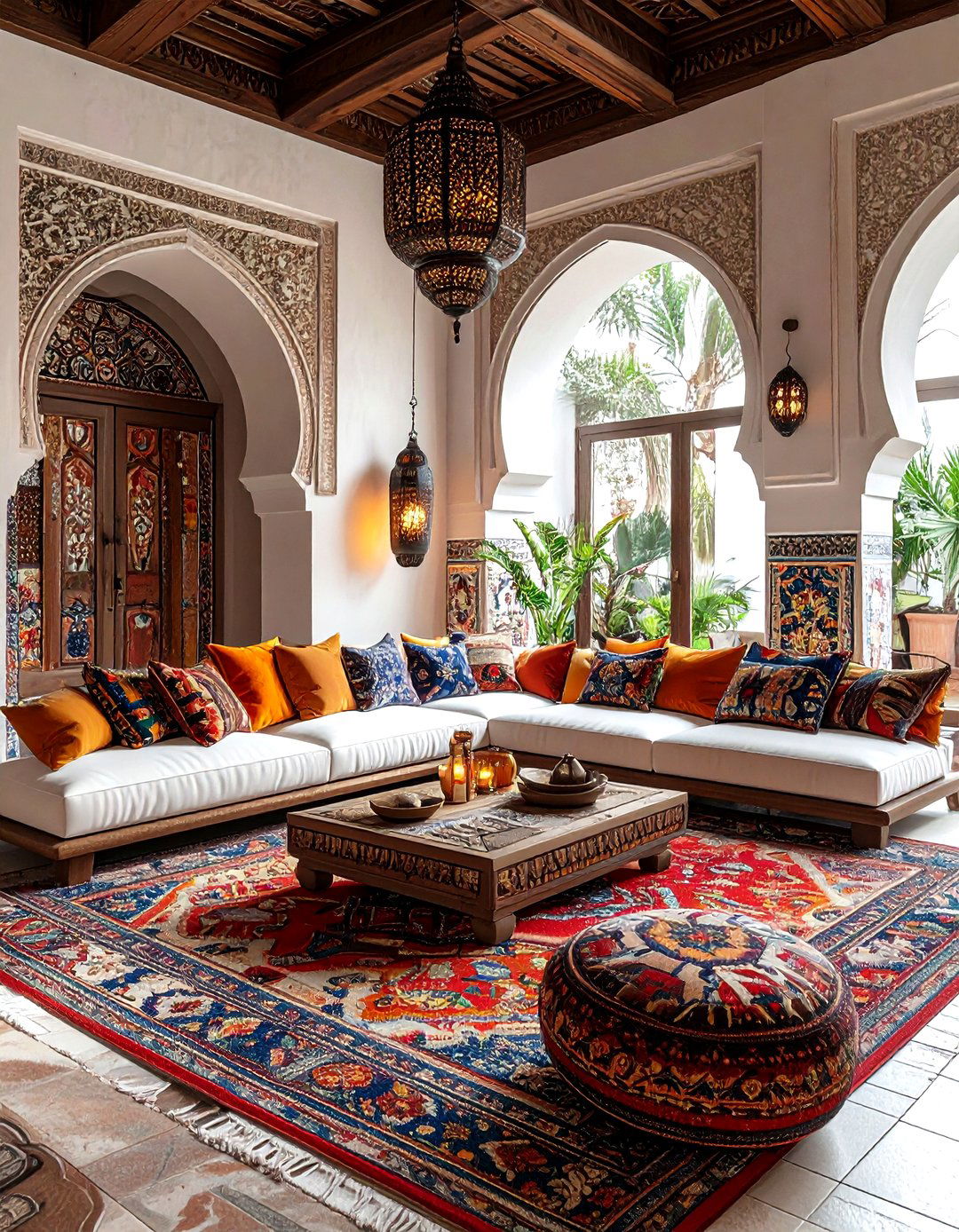 Moroccan Living Room - 30 resort living room ideas