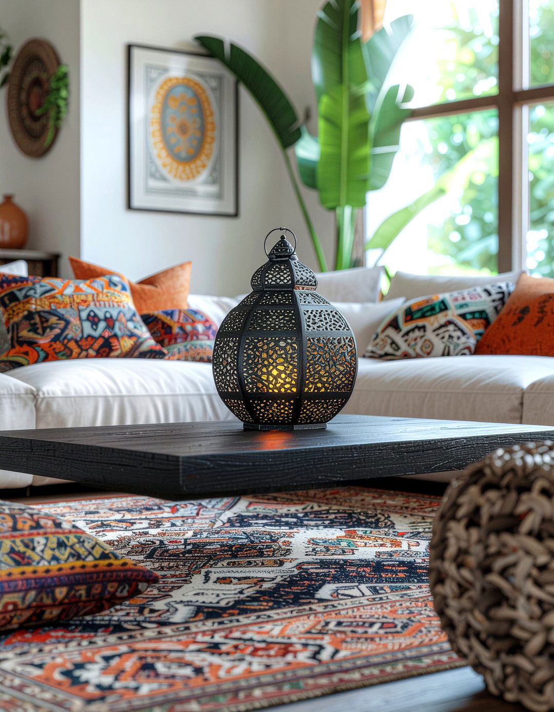 Moroccan Metal Lantern - 30 lantern decor ideas