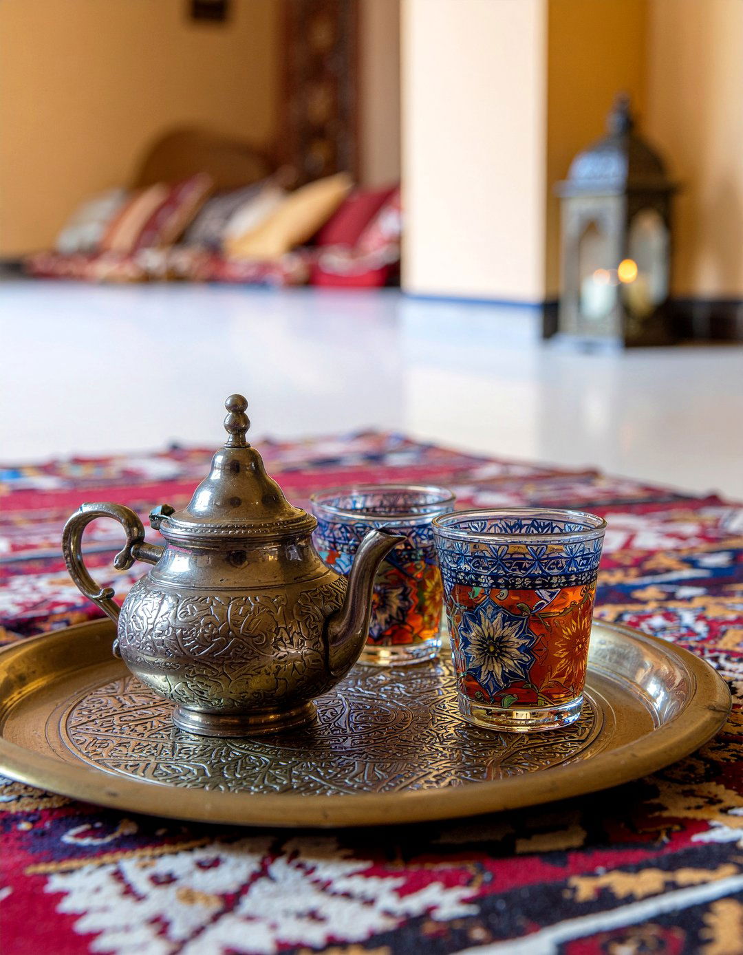 Moroccan Mint Tea Service - 30 dining room tea service ideas