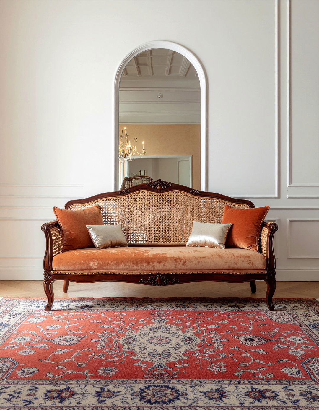 Moroccan Settee - 30 living room Moroccan furniture ideas