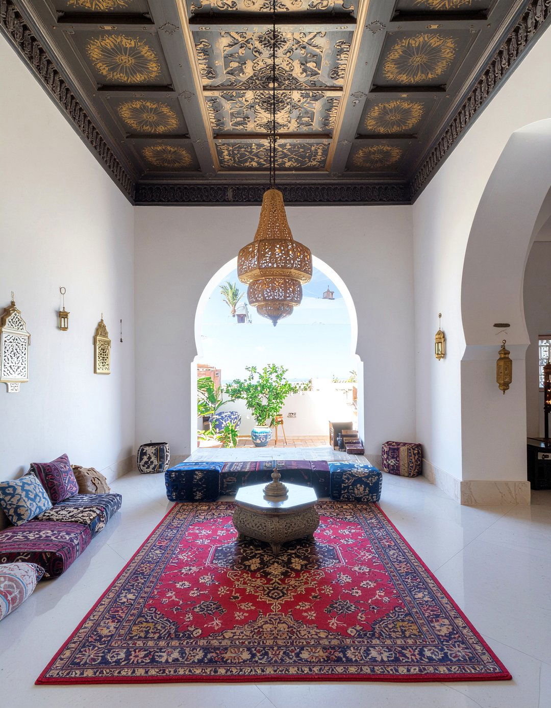 Moroccan Style Dome - 30 living room dome ceiling ideas