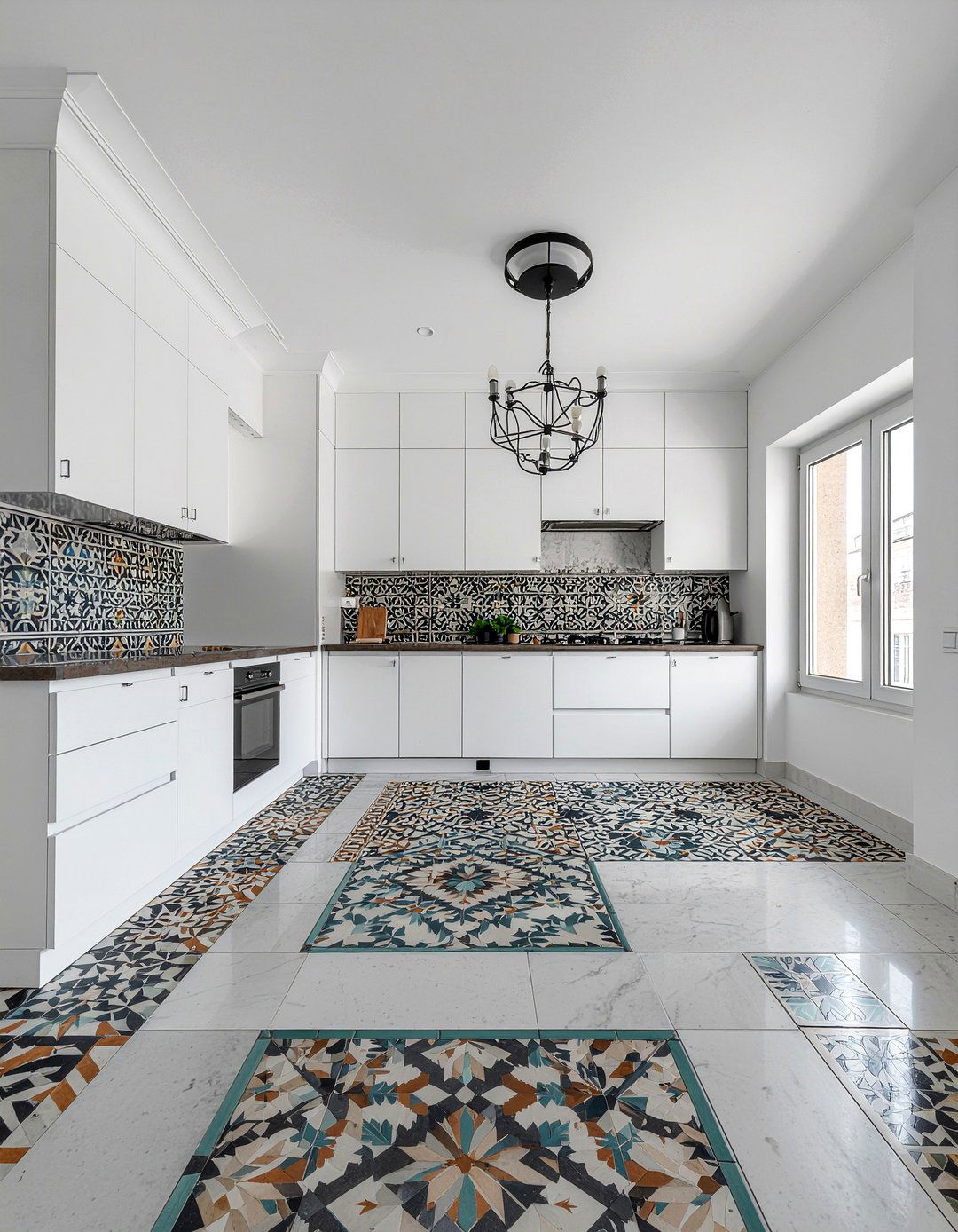 Moroccan Style Porcelain Tile - 30 porcelain tile floor kitchen ideas