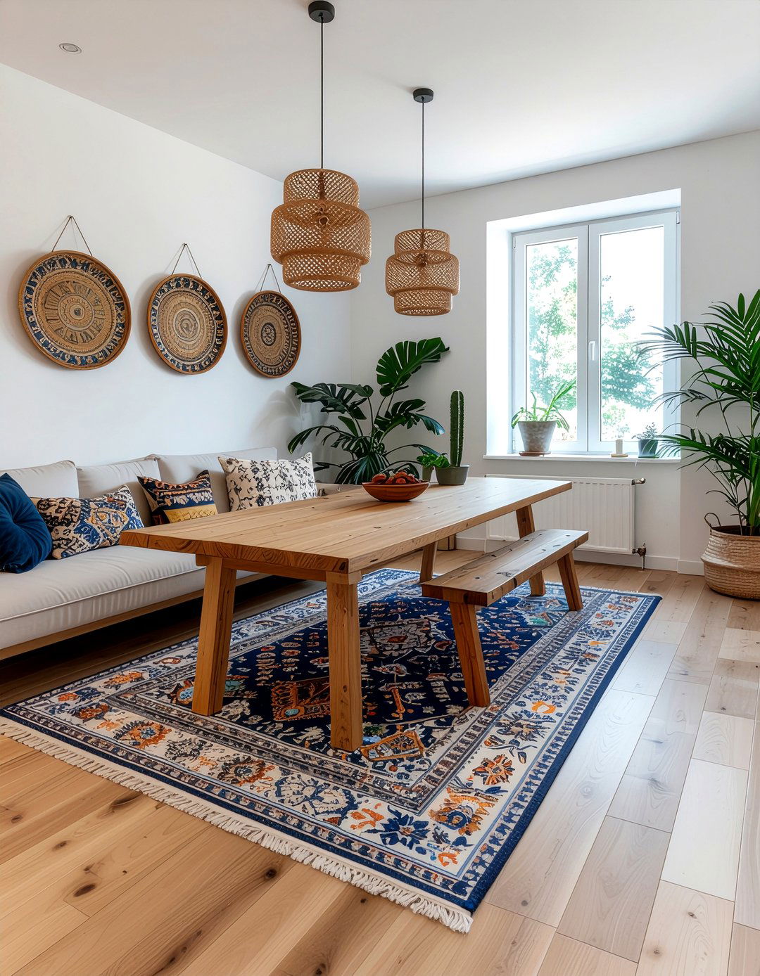 Moroccan Tile Vinyl - 30 dining room vinyl floor ideas