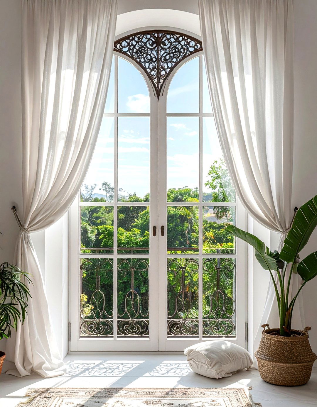 Moroccan Window Treatment - 30 Moroccan home decor ideas