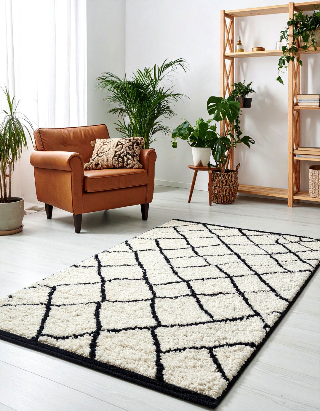 Moroccan berber rug - 30 living room wool rugs