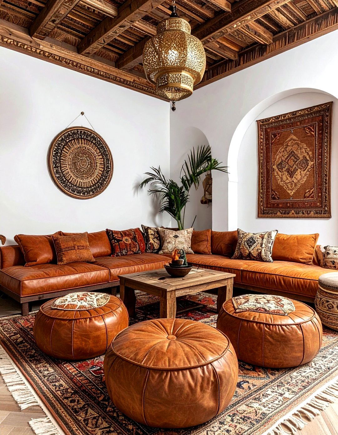 Moroccan living room - 30 global decor ideas